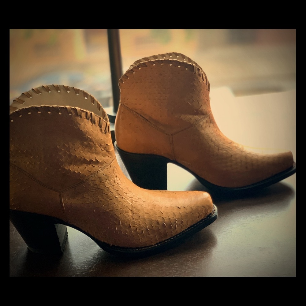 Alice & Olivia cowboy booties